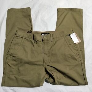 Vans Authentic Chino Relaxed Fit Casual Khaki Pants Men's Size 38x32